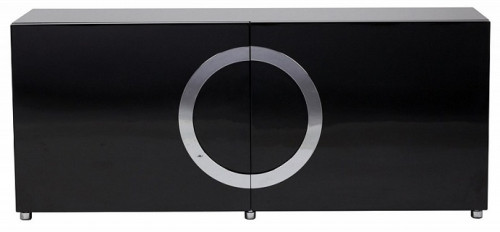 тумба fuller мдф 150x48,5x65 чёрная в Нижневартовске