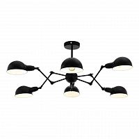 потолочная люстра eglo exmoor 49036 черная в Нижневартовске