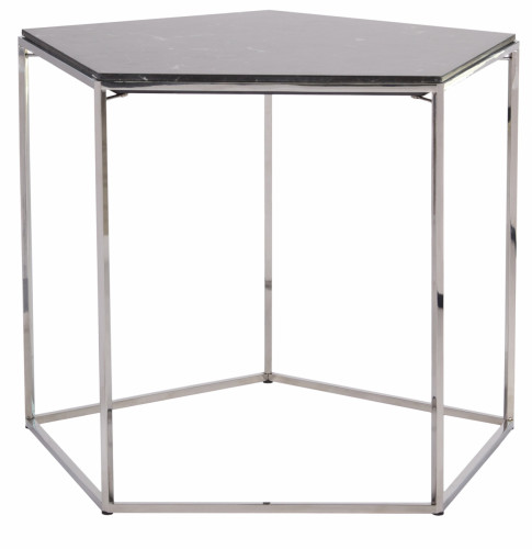 стол кофейный stone чёрный в Нижневартовске