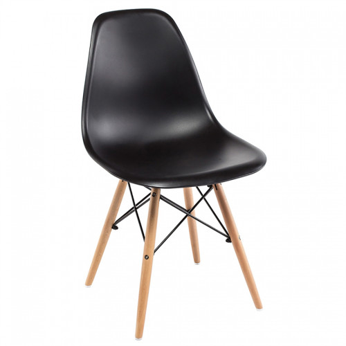 стул деревянный eames pc-015 black в Нижневартовске