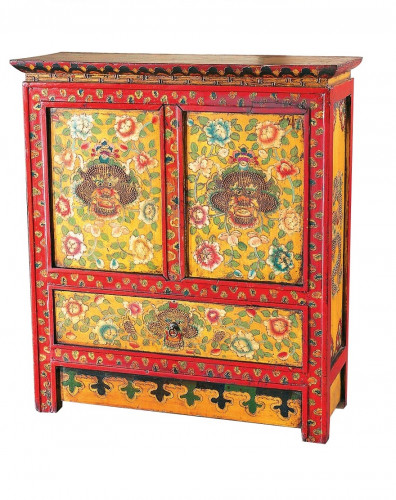 комод с драконом тибет красный в Нижневартовске