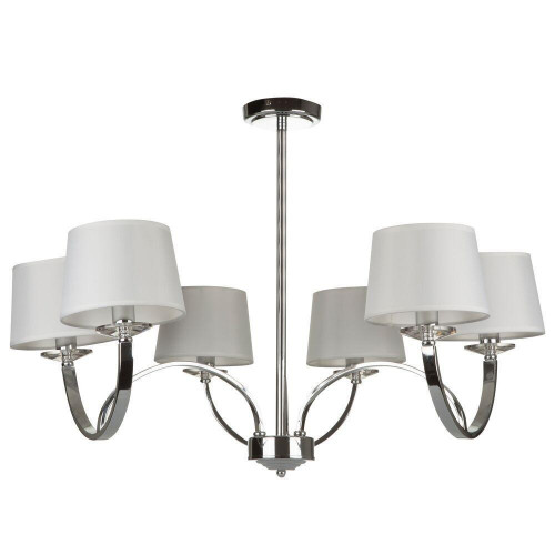 потолочная люстра freya tina fr5034pl-06ch белая в Нижневартовске