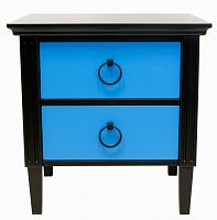 тумба nort blue черная с голубым в Нижневартовске