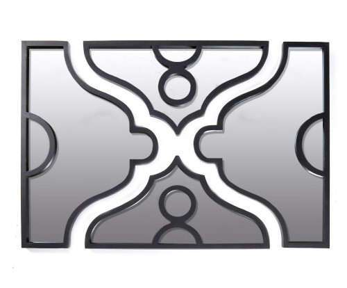 зеркальное панно настенное черное antonella в Нижневартовске