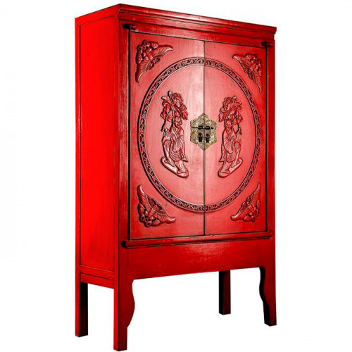 шкаф gold двухдверный красный в Нижневартовске