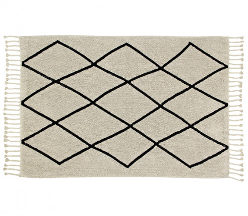 ковер bereber берберский черно-белый бежевый в Нижневартовске