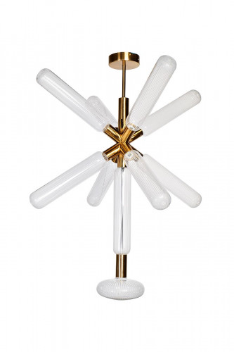 светильник потолочный стеклянный белый d100 см в Нижневартовске