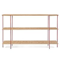 стеллаж florian copper темный дуб в Нижневартовске