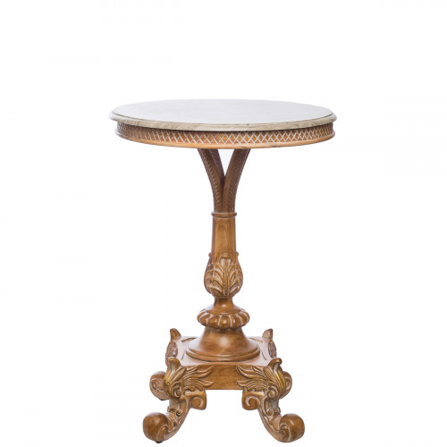 приставной столик angel светло-коричневый в Нижневартовске