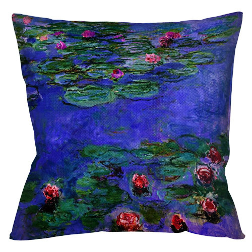 арт-подушка «водяные лилии», версия 2 в Нижневартовске