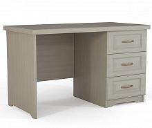 стол письменный с тумбой ясень-белый 120х60х75 белый в Нижневартовске