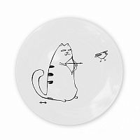 тарелка кот-стрелец в Нижневартовске