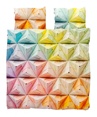 постельное белье оригами разноцветный (220*200) в Нижневартовске