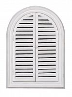 зеркал-окно со ставнями антично-белое прованс в Нижневартовске