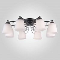 потолочная люстра eurosvet campana 70094/8 черный в Нижневартовске