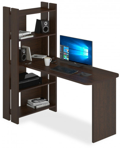 компьютерный стол мэрдэс домино lite стл-ов+спрямр без тумбы в Нижневартовске