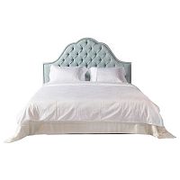 кровать двуспальная 160х200 голубая solari в Нижневартовске