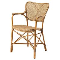 стул colony с подлокотниками от eichholtz светло-коричневый в Нижневартовске