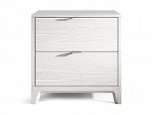 прикроватная тумба case с 2 ящиками беленый дуб в Нижневартовске