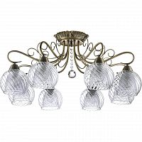 потолочная люстра freya nella fr2662-pl-08-bz в Нижневартовске