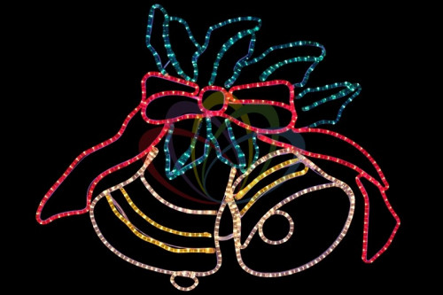 фигура колокольчики с бантиком 79x106 см в Нижневартовске