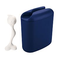 контейнер для хранения продуктов с ложкой hot stuff l, синий в Нижневартовске