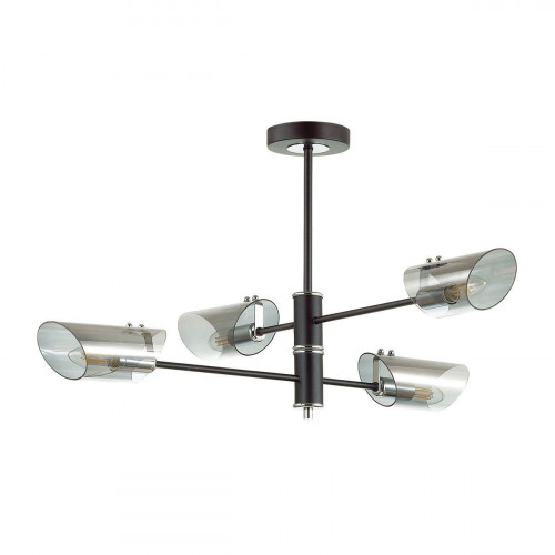 потолочная люстра lumion nolan 4402/4c дымчатая в Нижневартовске