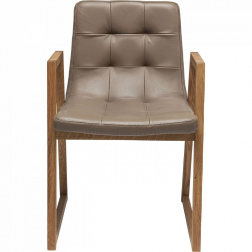 стул trapeze коричневый в Нижневартовске