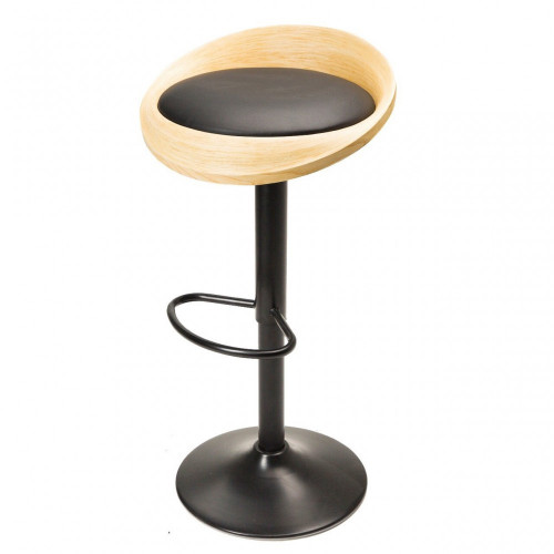 стул барный goe черный, ясень в Нижневартовске