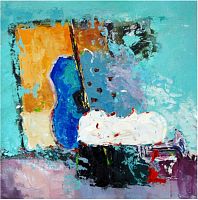 картина маслом игра на пианино в Нижневартовске