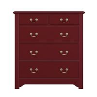 комод bordo красный в Нижневартовске