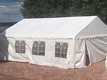 шатер для кафе ромис с окнами белый в Нижневартовске