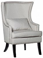 кресло c подушкой, лен гусинная лапка, 72х71х101 см в Нижневартовске