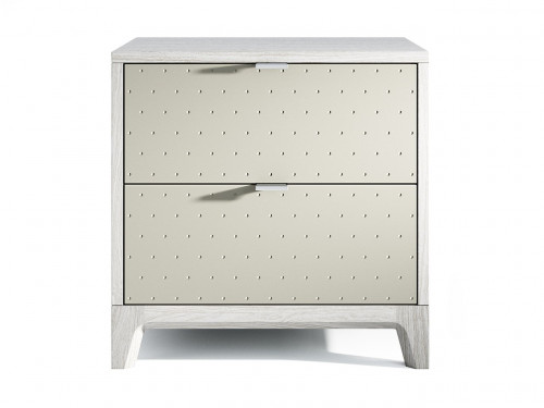 прикроватная тумба case с рисунком беленый дуб в Нижневартовске