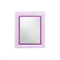 зеркало прямоугольное стеклянное розовое fun в Нижневартовске