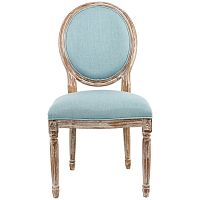 стул «луи / пудровый голубой» (лен, лесной орех) в Нижневартовске
