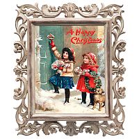 картина «с новым годом!» в раме «соланж», версия 2 в Нижневартовске