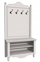 шкаф открытый в прихожую марсель молочно-белый в Нижневартовске