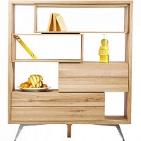 стеллаж bookcase коричневый в Нижневартовске