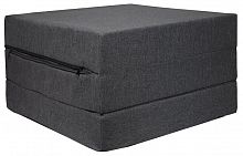 пуф шарм-дизайн матрас мобильный шаг 120 серый в Нижневартовске