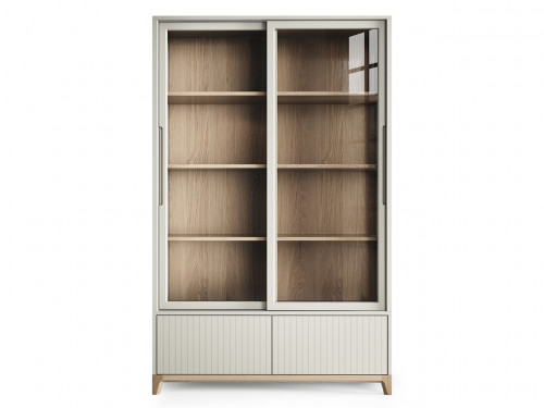 витрина высокая case осветленный дуб в Нижневартовске