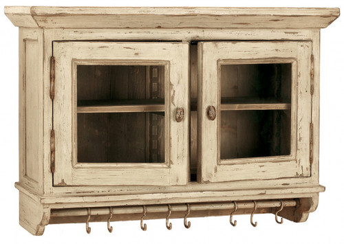 шкафчик навесной с крючками провинция с состариванием в Нижневартовске