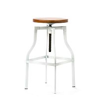 барный стул machinist белый в Нижневартовске