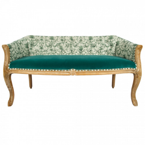 диванетка «биарриц туаль де жуи антик» зеленая в Нижневартовске