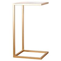 прикроватный столик со столешницей из прозрачного стекла, бронза в Нижневартовске