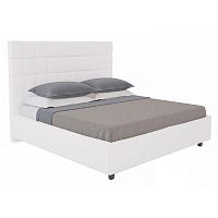 кровать подростковая с мягкой спинкой 140х200 молочная shining modern в Нижневартовске