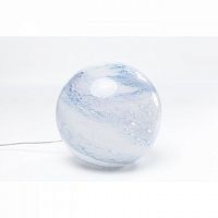 лампа настольная elements голубая в форме шара в Нижневартовске