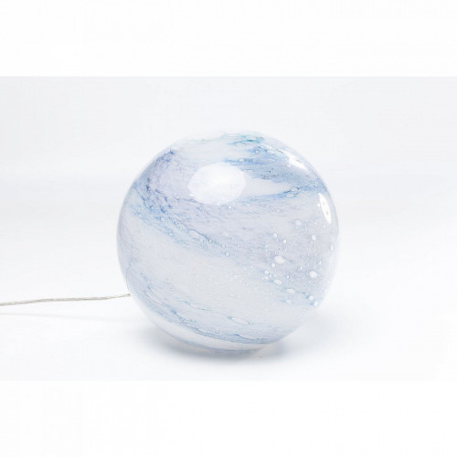 лампа настольная elements голубая в форме шара в Нижневартовске