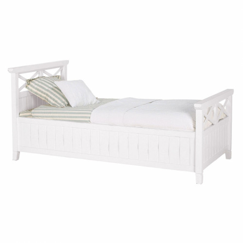 кровать односпальная 90х190 белая бретань в Нижневартовске