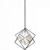 подвесной светильник prisma cube куб черный 41х41 в Нижневартовске